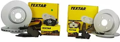 Textar гальмівні диски+ гальмівні колодки перед+ задня peugeot 4007 294mm фото №1