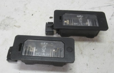 Bmw e93 07r лампа номерного знака реєстраційний kpl фото №1