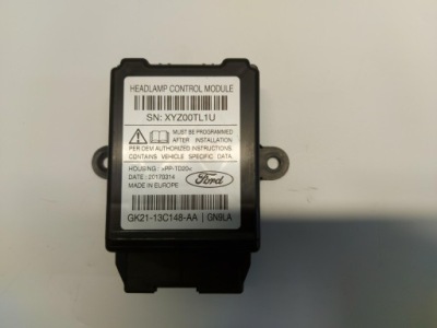 Ford transit custom mk8 l2 модуль блок керування світла gk21-13c148-aa фото №1