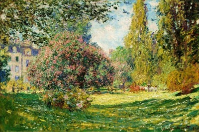 Claude Monet - Park Monceau - 60x40