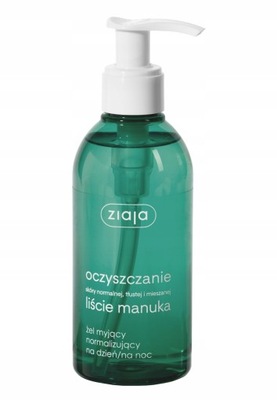 ZIAJA ŻEL MYJĄCY NORMALIZUJĄCY LIŚCIE MANUKA 200ML