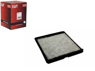 FILTRO AIRE CABINAS MICRA K11 96- DE CARBON HART  