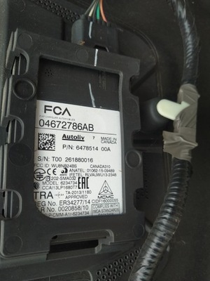 Pacifica 16-20r радар слепая зона spot 04672786ab фото №1