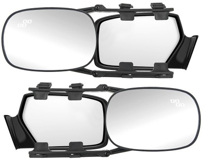 2X MIRROR DO HOLOWANIA TRAILER KEMPINGOWEJ SET  