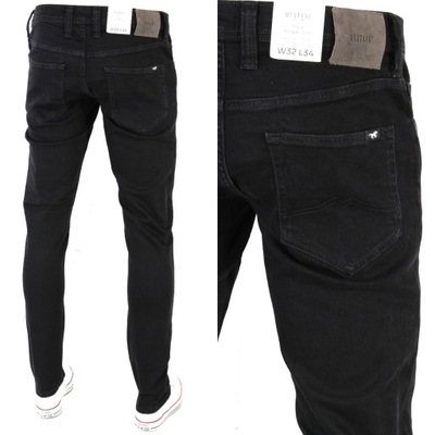 MUSTANG OREGON SLIM STRAIGHT SPODNIE JEANS _ W28 L32