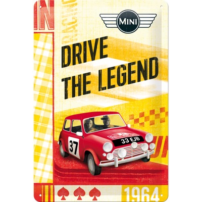 Plakat blaszany 20x30cm Mini-Drive The Legend фото