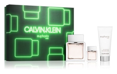 CALVIN KLEIN EUPHORIA MEN EDT 100 ML ZESTAW