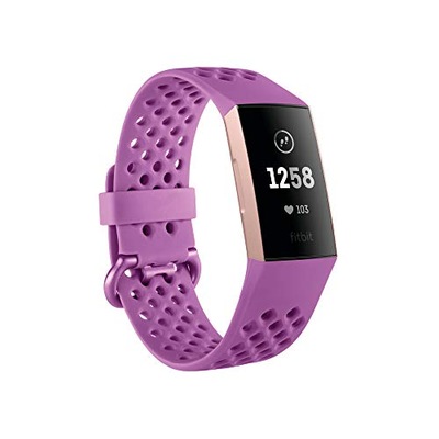 Smartband Fitbit Charge 3 fioletowy