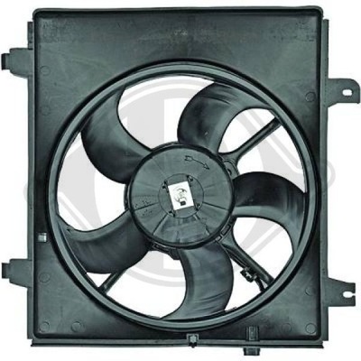 Вентилятор do hyundai matrix 06-08 фото №1
