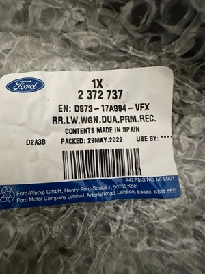 FORD MONDEO MK V NUEVO BRIDA DE PARAGOLPES TRASERO PARTE TRASERA 2372737  