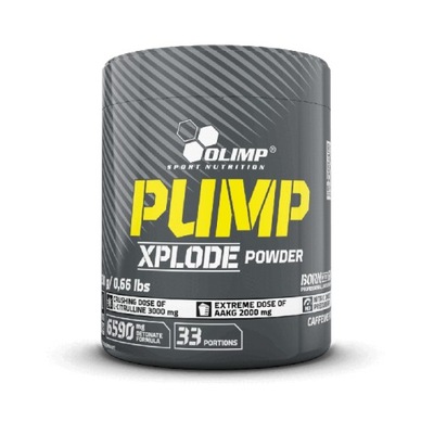 Olimp Pump Xplode 300g Przedtreningówka Cytrulina