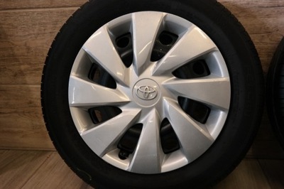 14'' ORIGINAL TOYOTA AYGO I ET39 4,5J 155/65 DE VERANO TAPACUBOS  