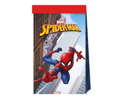 Torebki prezentowe a'4 Spiderman na słodycze