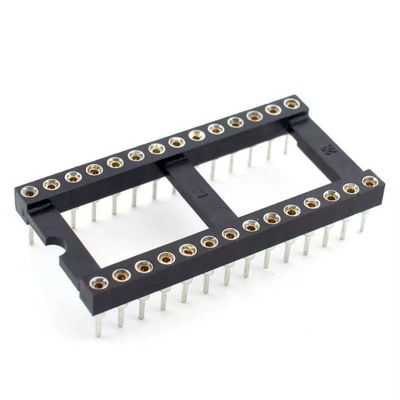 Podstawka precyzyjna 28 pin DIP28 szeroka