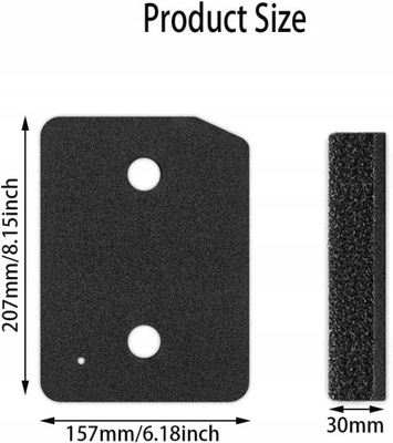 2 filtry do suszarki, filtry gąbkowe