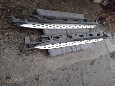 Порог подножка комплект mercedes gle w166 фото №1