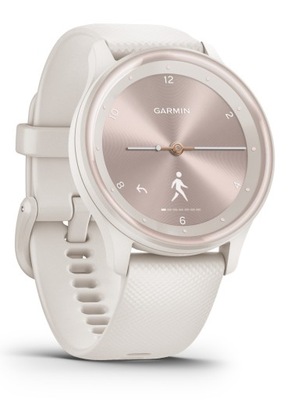 Biały Smartwatch GARMIN Vivomove Sport
