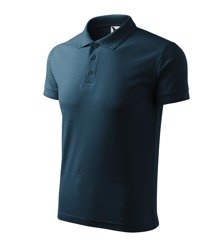 Polówka męska polo PIQUE MALFINI granatowa 2XL