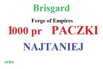 Forge of Empires 1000 pr do Inwentarza Brisgard
