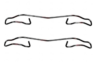 Trw pfk347 набор аксессуары, тормозные колодки тормозные фото №1