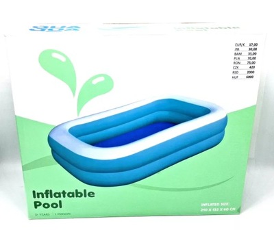 BASEN DMUCHANY PROSTOKĄTNY