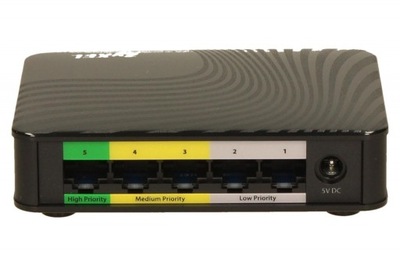 switch ZYXEL GS-105Sv2 5x Gigabit 1000Mbps QoS LAN