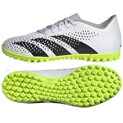 Białe Syntetyk Buty Sport Turfy Adidas r.44 2/3