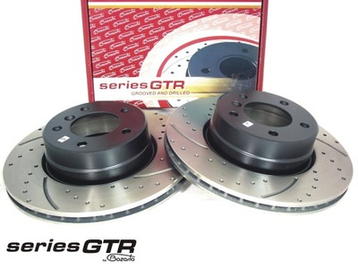 ГАЛЬМІВНІ ДИСКИ WIERCONE BOZARTO GTR 310MM BMW E60 E61 520I 523I 525I 520D ПЕРЕД