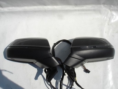 Audi q7 4m дзеркало праве 12 pin + камера фото №1