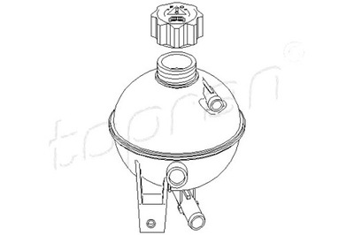 БАК РАЗШИРИТЕЛЬНЫЙ PEUGEOT 307 1,4-2,0B 00- TOPR