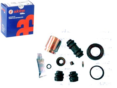 Набор ремонтный суппорт kia задняя clarus autofren s фото №1