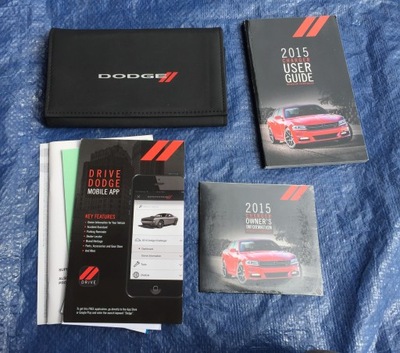 DODGE CHARGER 15 16 17 MANUAL BOOK NR 18  