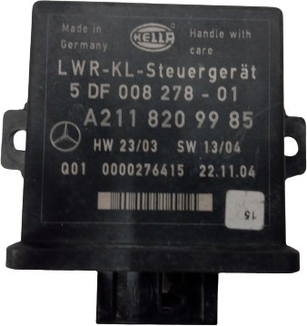 MÓDULO UNIDAD DE CONTROL DE LUZ MERCEDES E W211 CLS W219  