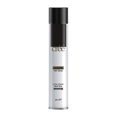 Cree keratin hair spray LAKIER DO WŁOSÓW BARDZO MOCNE UTRWALENIE 5 400 ML