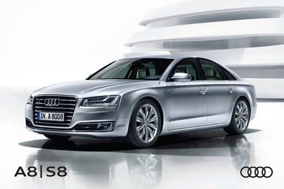 AUDI A8 S8 PROSPEKT MODELO 2017 POLACO 110 STR.  