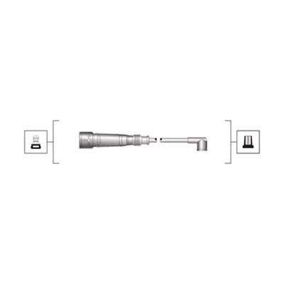 MM MSQ0055 CABLE DE ARRANQUE AUDI 100/200/80/A6/VW  