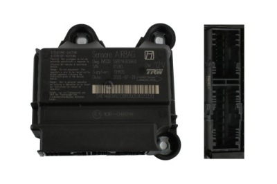 Блок управления подушки безопасности воздушной iveco daily 14 фото №1