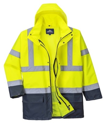 CHAQUETA ADVERTENCIA OCIEPLANA S766YNR HI-VIS 5W1 L PORTWEST  