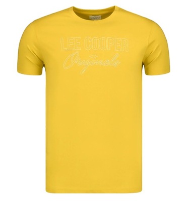 LEE COOPER T-Shirt Koszulka 100% Bawełna - M/L