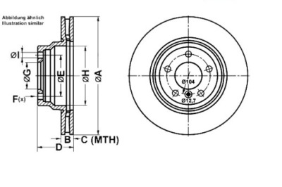 Тормозные диски тормозные powerdisc bmw 1 e81 1 e82 1 фото №1