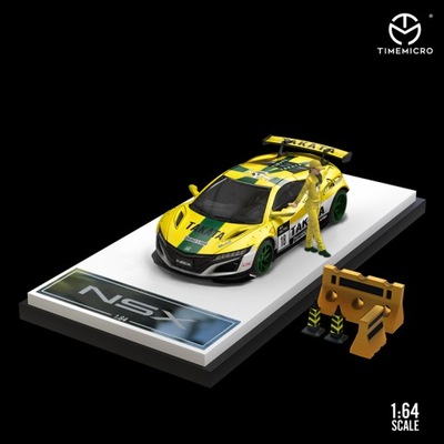 TimeMicro 1:64 Honda NSX TAKATA Castrol Model odle