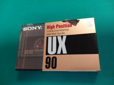 SONY UX 90 Kaseta magnetofonowa