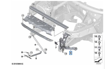 LAIKIKLIS TVIRTINIMAS ŽIBINTAI BMW X6 G06 19- 7421709 