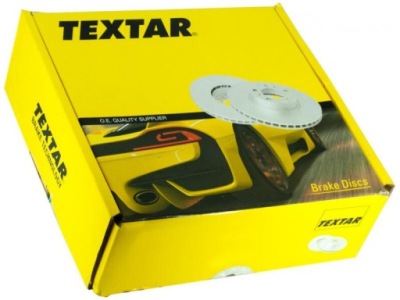 Textar 2 x диск тормозная 92136600 фото №1