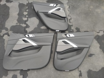 Оббивка двері bmw x6 g06 x6m f96 карбон фото №1