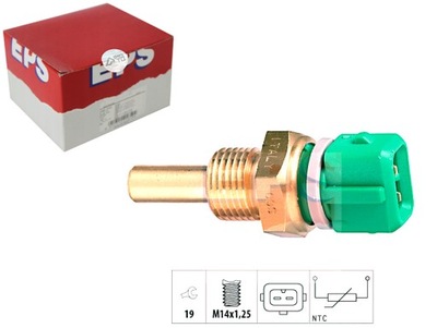 Eps 1.830.204 датчик, температура рідина охолоджуючий фото №1