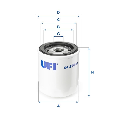 ФИЛЬТР ТОПЛИВА UFI (OEM QUALITY) TOYOTA