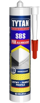 TYTAN SBS Fix Klej Montażowy 290ml Panele Listwy