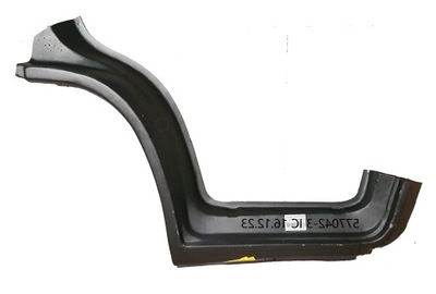 Поріг + підкрилок лівий boxer jumper ducato 2006- фото №1