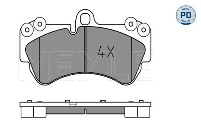 0252369217/PD ZAPATAS HAM. VW P. TOUAREG 2,5TDI, 3,2 V6  